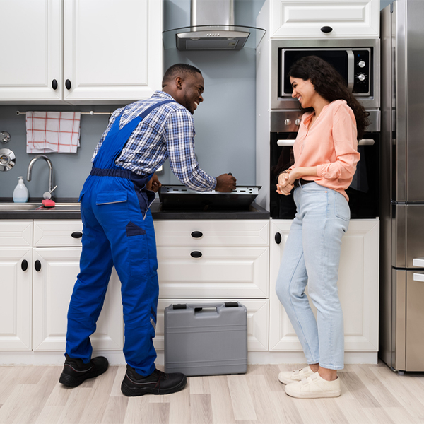 can you provide an estimate for cooktop repair before beginning any work in Anawalt